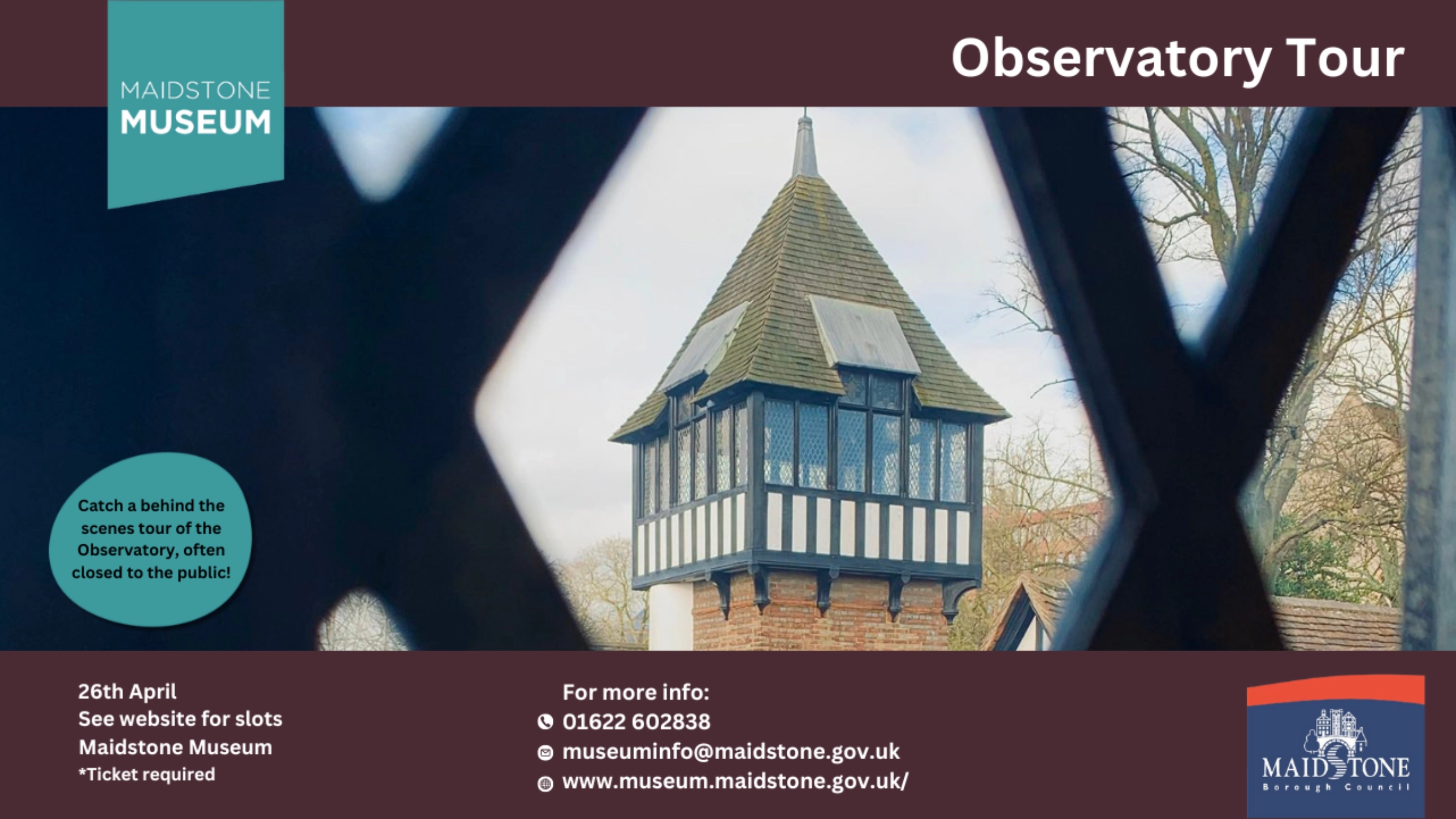 Maidstone Museum: Observatory Tour