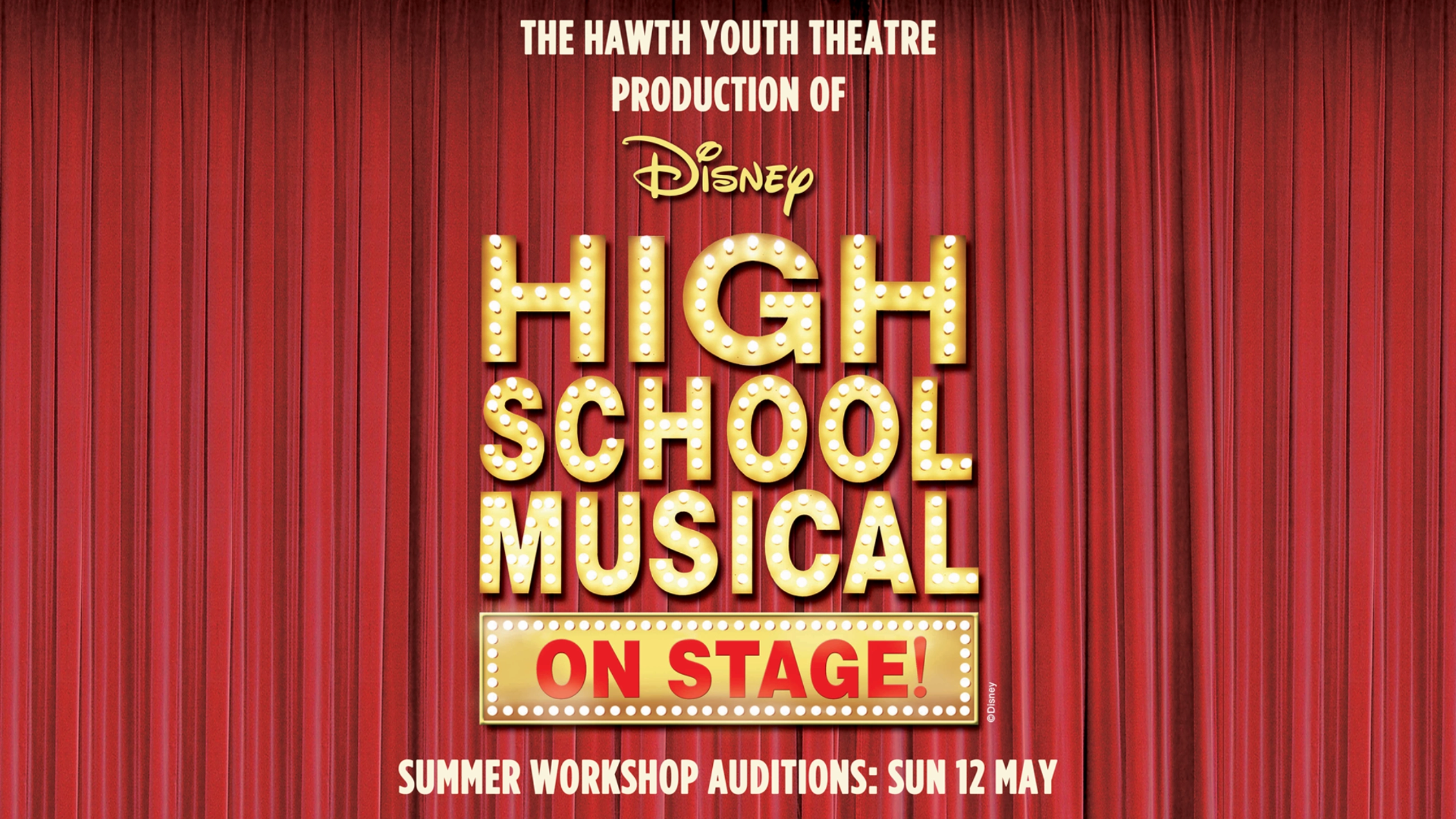 Disney's High School Musical Auditions - The Hawth Crawley | Parkwood ...