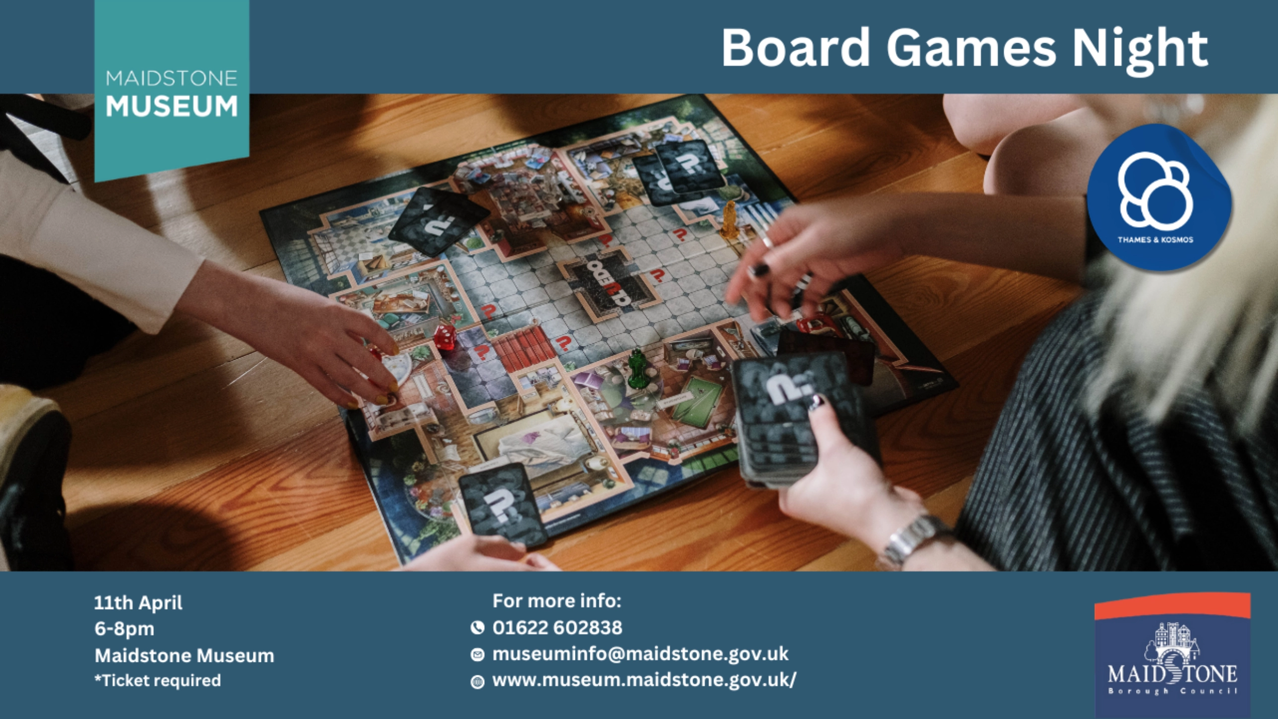 Maidstone Museum: Board Games Night 