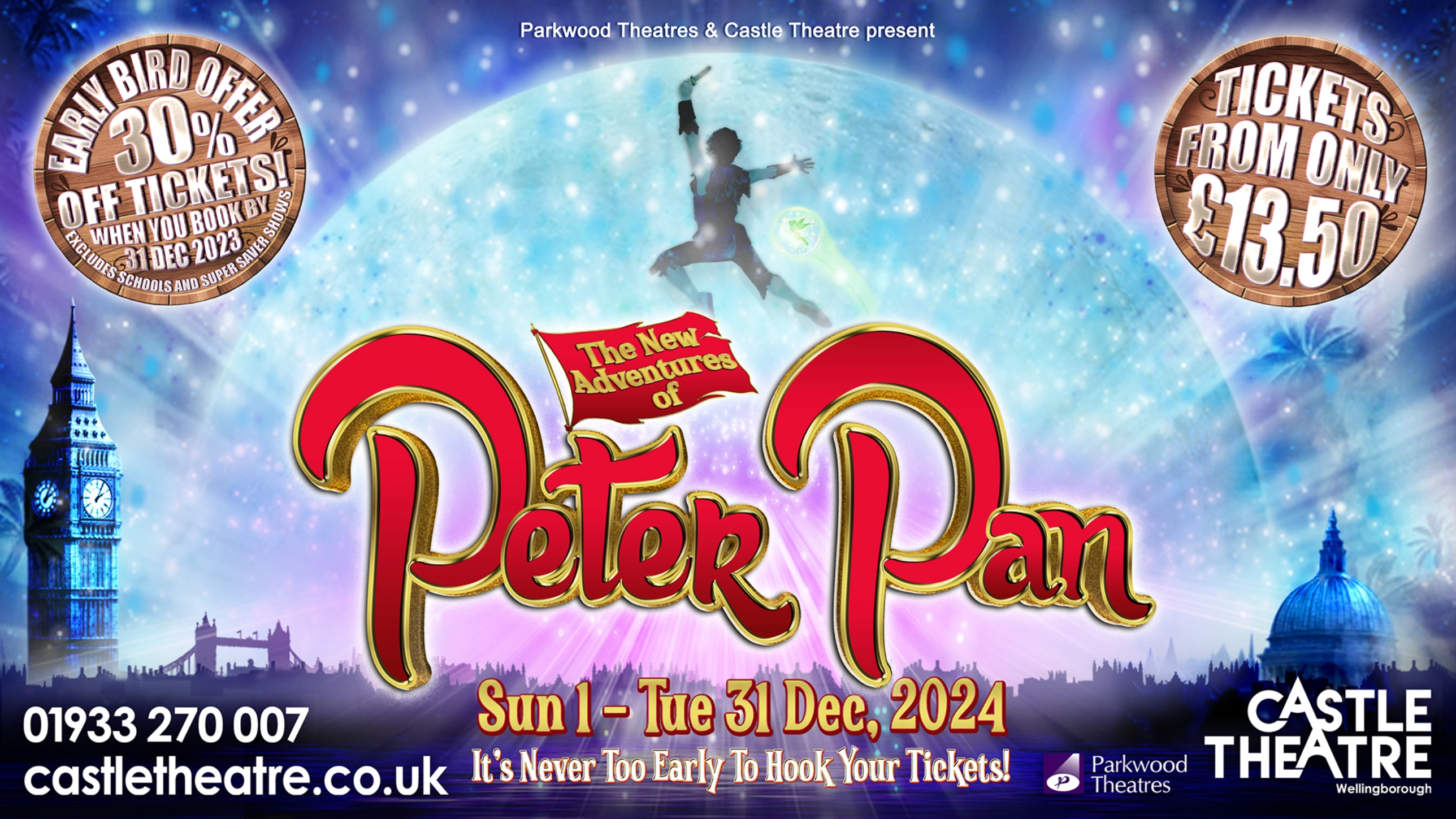 Peter Pan - Castle Theatre | Parkwood Theatres