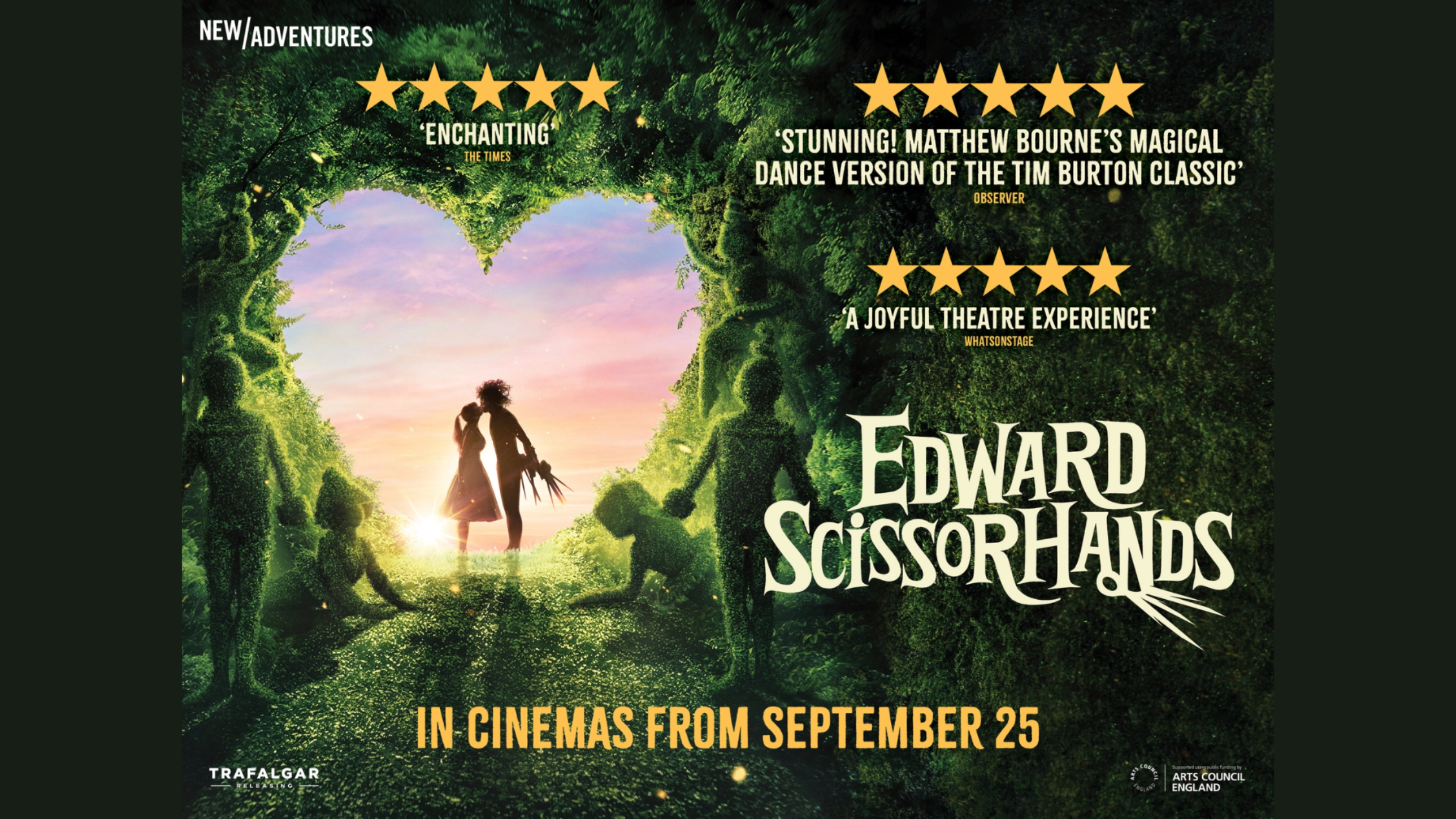 Edward Scissorhands: Matthew Bourne’s dance version of Tim Burton’s classic