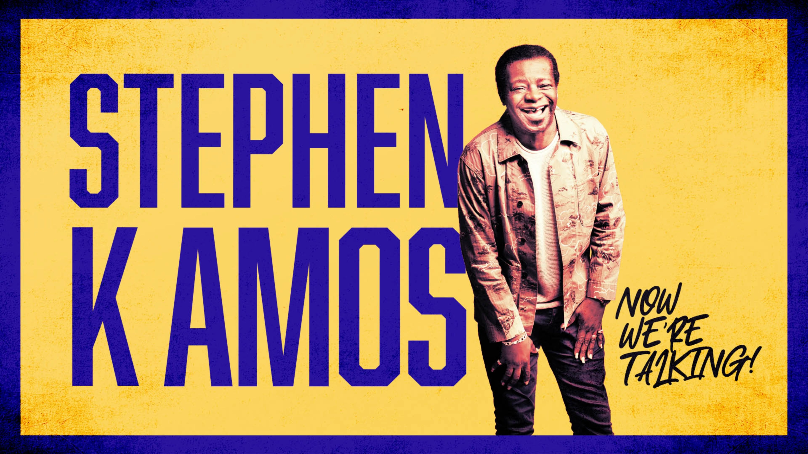 Stephen K Amos:  Now We're Talking