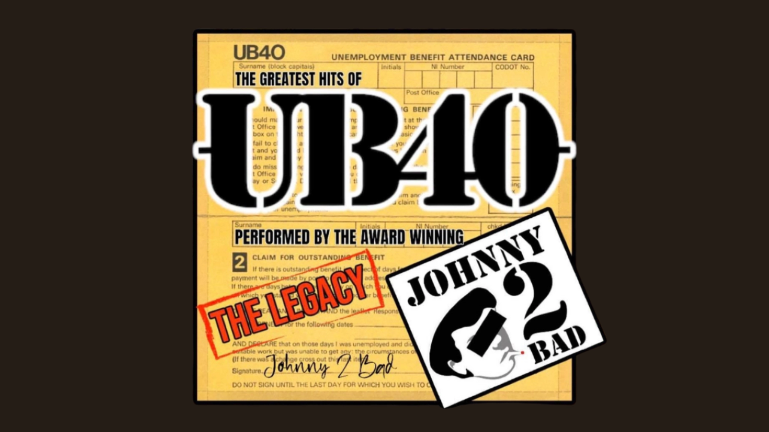 UB40 the Legacy performed by Johnny 2 Bad