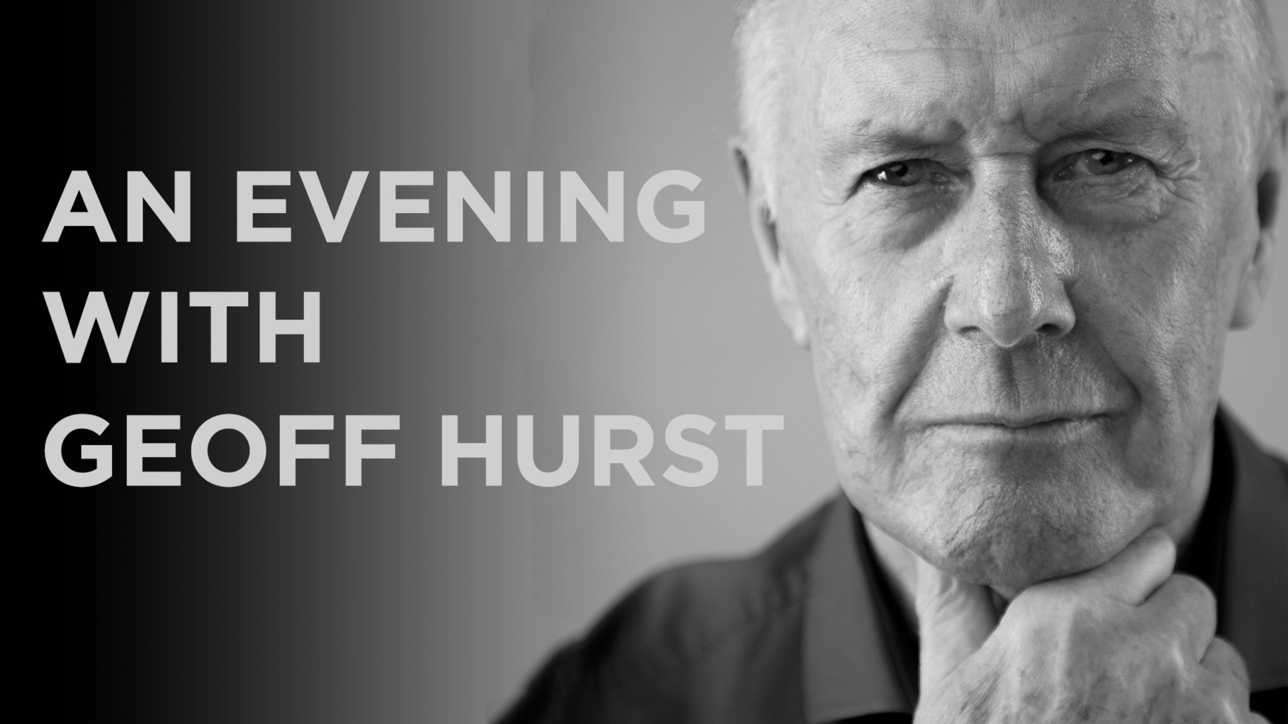 An Evening with Geoff Hurst - The Hawth Crawley | Parkwood Theatres